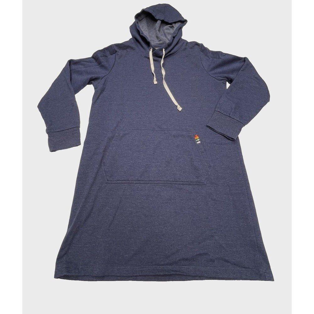 Pendleton Sweatshirt Dress Blue Pocket Lounge Hoodie Comfort Women's Sz Medium